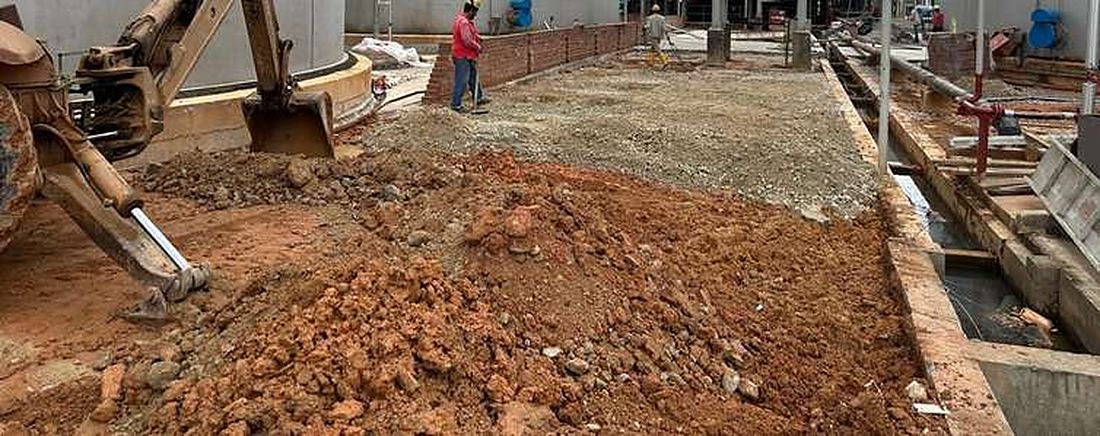 Excavation for civil works