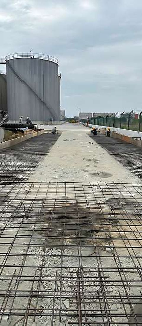 Concrete pavement reinforcement